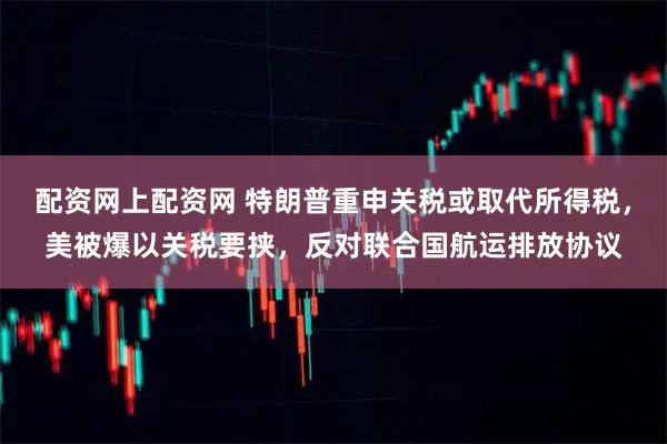配资网上配资网 特朗普重申关税或取代所得税，美被爆以关税要挟，反对联合国航运排放协议